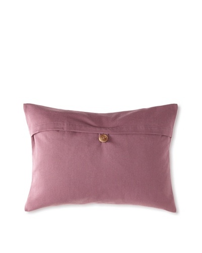 Belle Epoque Rythmic Decorative Pillow, Violet, 12 x 16