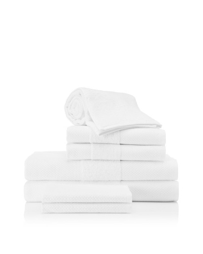 Beltrami Madison 7-Piece Bath Towel Set, White