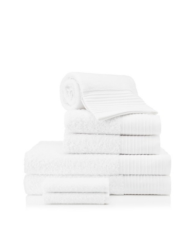 Beltrami Endrigo 7-Piece Bath Towel Set, White