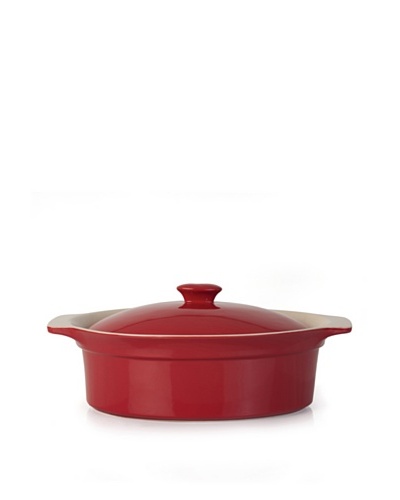BergHOFF Oval Covered Baking Dish, Red, 3.25-Qt.