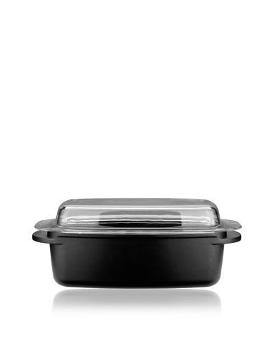 BergHOFF Cook&Co Cast Covered Roasting Pan, Black