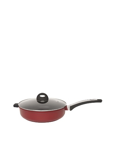 BergHOFF Earthchef 11 Cast Aluminum Covered Deep Skillet, Red