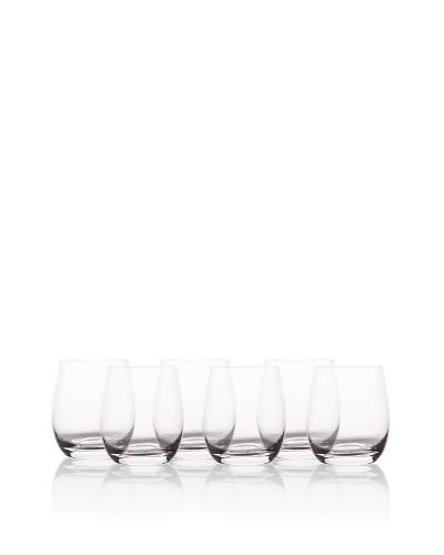 BergHOFF Set of 6 Chateau Whisky Glasses, 360ml, Crystal ClearAs You See