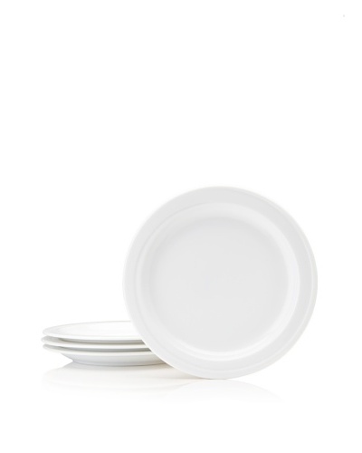 BergHOFF Set Of 4 Hotel Line Bread Plates, White, 7''