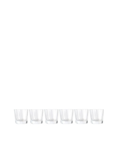 BergHOFF Set of 6 Club Highball Whiskey Glasses, Clear, 11.25-Oz.