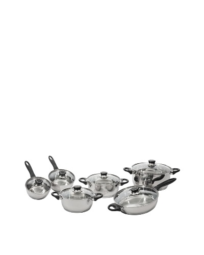 BergHOFF 12-Piece Ostend Stainless Steel Cookware Set
