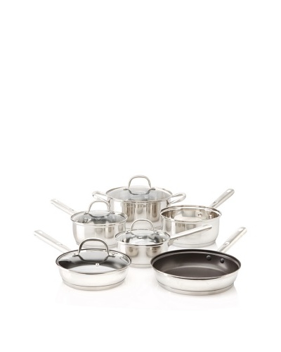 BergHOFF 10-Piece Dorato Stainless Steel Cookware Set