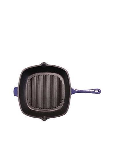 BergHOFF Neo Cast Iron Grill Pan, Purple, 11″As You See