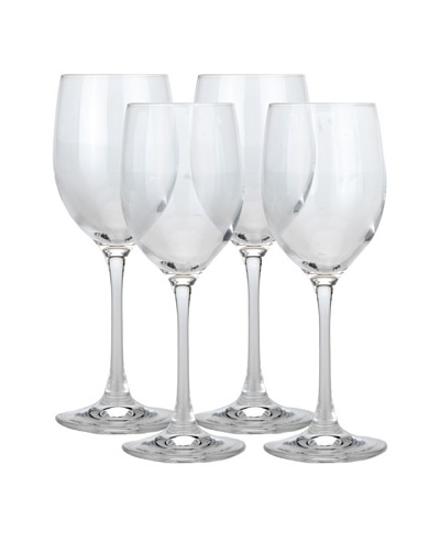 BergHOFF Set of 4 Bistro White Wine Glasses, 8-Oz.