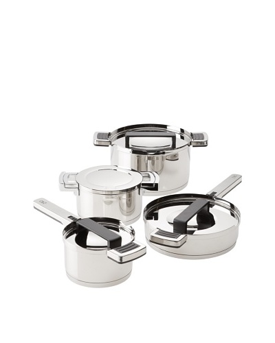 BergHOFF Neo 8-Piece 18/10 Stainless Steel Cookware Set, SilverAs You See