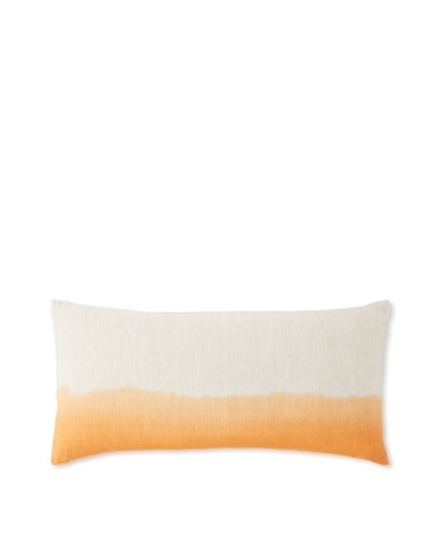 Blissliving Home Piko Dip-Dye Decorative Pillow [Firecracker]