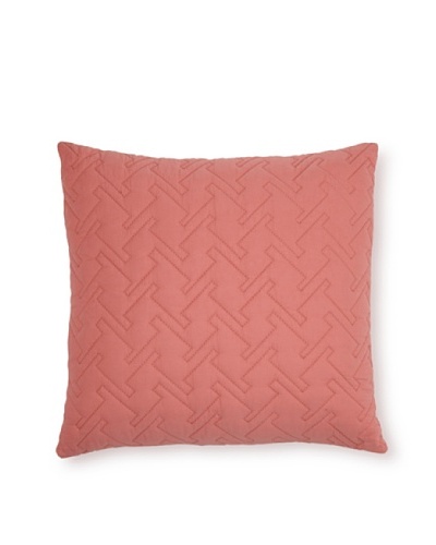 Blissliving Home Tate Square Decorative Pillow [Rose]