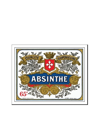 Bonnecaze Absinthe & Cuisine Absinthe Distillery Label Print
