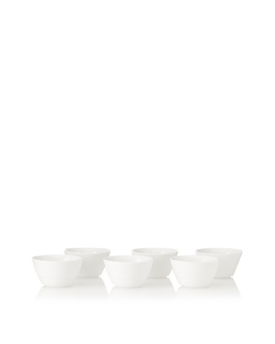 Boska Holland Living Set of 6 Chip & Dip Cups, White