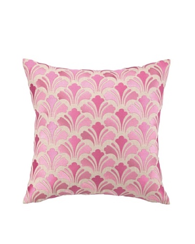 Brejer Acadia Embellished Down Pillow, Pink, 18 x 18