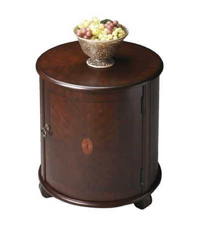 Butler Specialty Company Drum Table, Plantation CherryAs You See