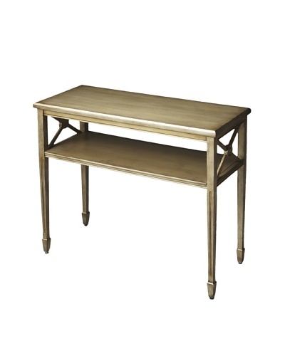 Butler Specialty Company Console Table, Brushed Pewter