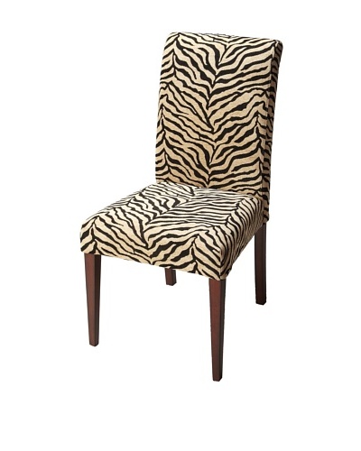 Butler Specialty Company Parsons Chair, Zebra