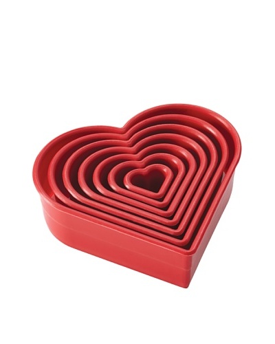 Cake Boss 7-Piece Heart Cutter Set