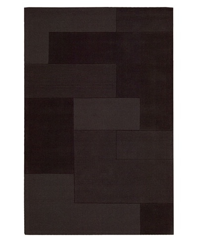 Calvin Klein Bowery GRID Rectangle Rug [Pepper]