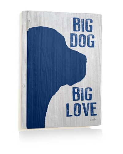Ursula Dodge Big Dog Reclaimed Wood Sign