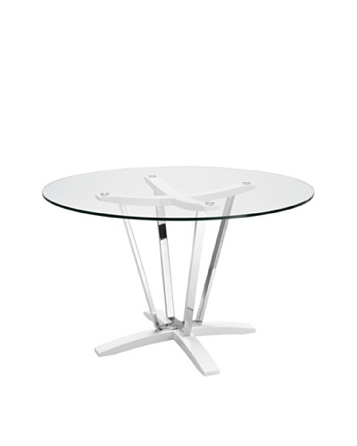 Casabianca Furniture Trevi Dining Table, White