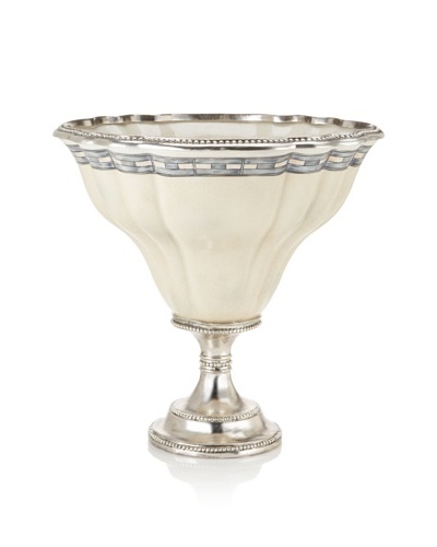 Castilian Bowl [Taupe/Silver Plated]