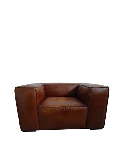 CDI Eaton Vintage Leather Chair, Brown