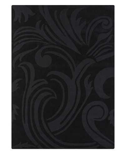 Chandra Midnight Rug, Black, 5' x 7'