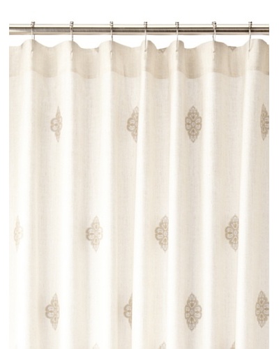 Charisma Marrakesh Shower Curtain, Pale Blue/Khaki, 72 x 72