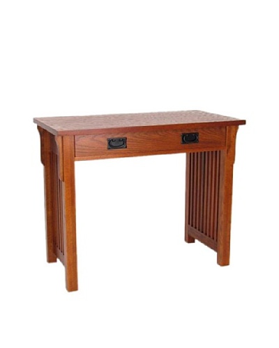 Charleston Writing Desk, Oak Finish