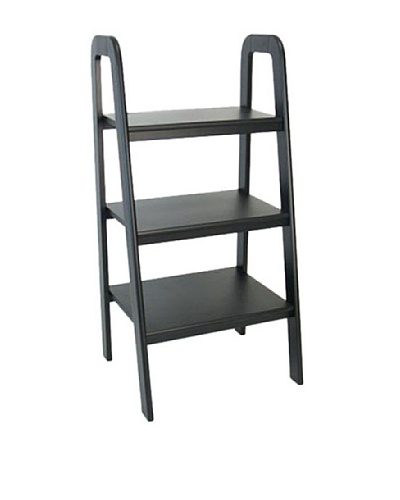Charleston Ladder Stand, Black