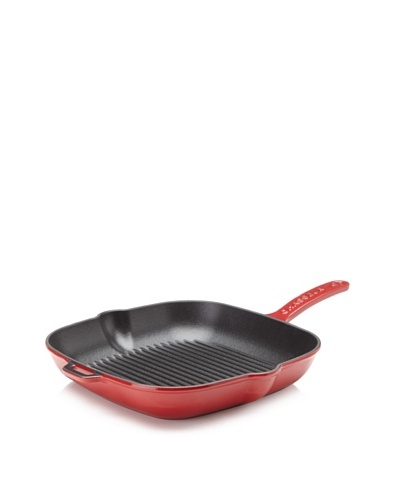 Chasseur Square Double-Enameled Cast Iron Grill Pan