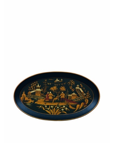 Port 68 Chinoiserie Oval Tray