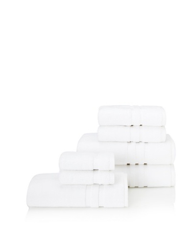 Chortex 7-Piece Irvington Bath Towel Set, White