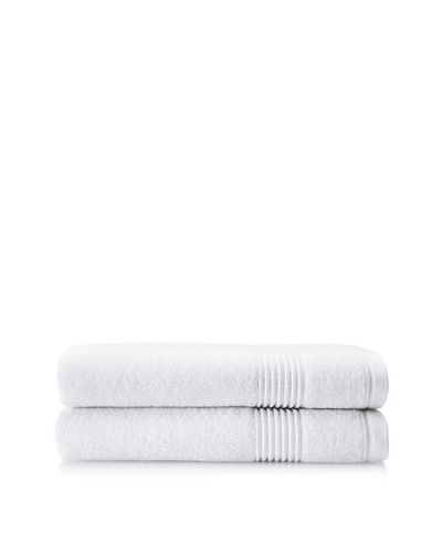 Chortex Ultimate Set of 2 Bath Sheets, White