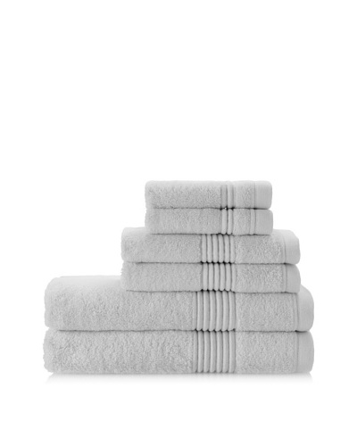 Chortex Ultimate 6-Piece Towel Set, Silver