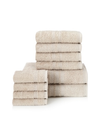 Chortex 10-Piece Imperial Bath Towel Set, Stone
