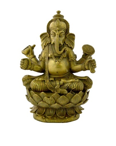 Ciel Handmade Brass Ganesh Statue