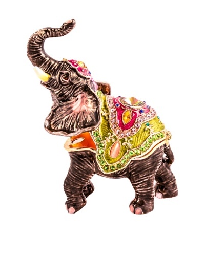 Ciel Collectables Bejeweled Elephant with Trunk Up