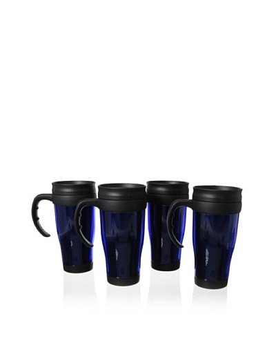 Cilio Premium Set of 4 Travel Mugs