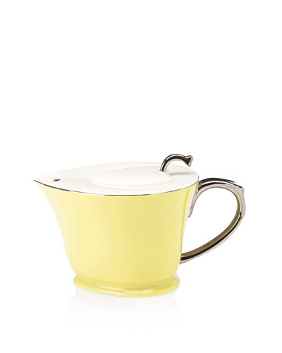 Classic Coffee & Tea Teapot [Banana Yellow/Platinum]