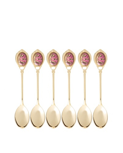 Classic Coffee & Tea Set of 6 Gold-Plated Spoons-538/1650S