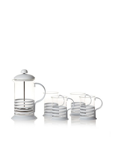Classic Coffee & Tea Coffee & Tea Press Set [White]