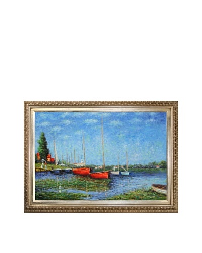 Claude Monet Red Boats at Argenteuil
