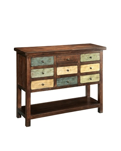 Coast to Coast Rogers 9-Drawer Chest, Brown