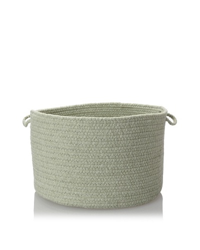 Colonial Mills Soft Solid Storage Baskets, Misted Green