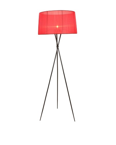 Control Brand Sticks Floor Lamp, Red