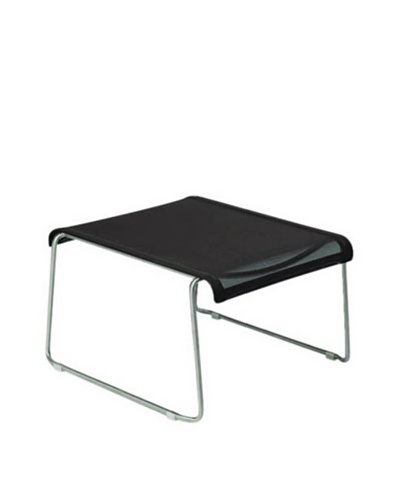 Control Brand Voula Foot Stool, Silver