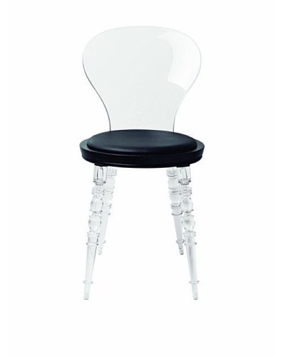 Control Brand Johan Side Chair, Clear